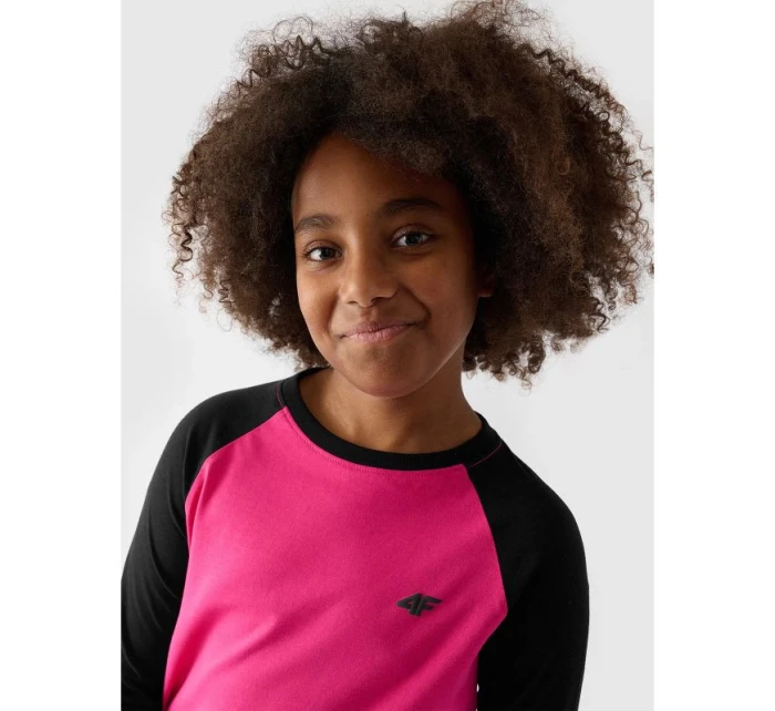 Dívčí hladký rukáv s dlouhým rukávem Junior model 21431681 - 4F Dívčí hladký rukáv s dlouhým rukávem Junior model 21431681 - 4F