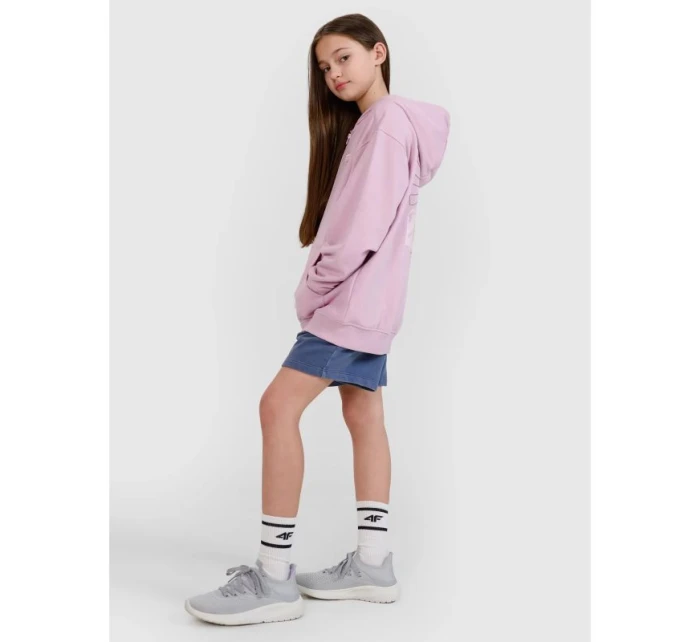Dívčí mikina s kapucí 4F 4FJWSS25TSWSF1482-52S Dívčí mikina s kapucí 4F 4FJWSS25TSWSF1482-52S