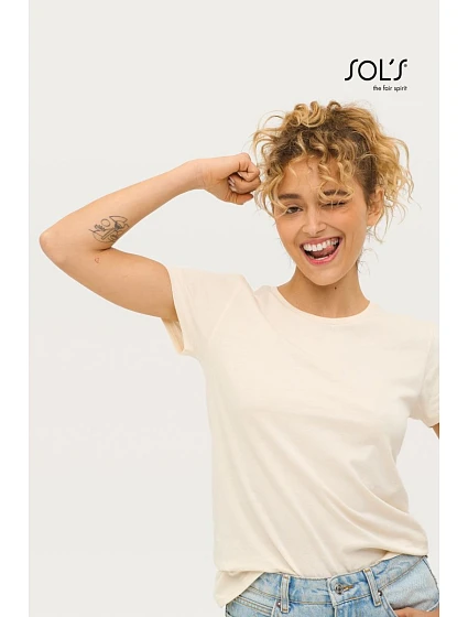 SOL'S Crusader Women Dámské tričko z bio bavlny model 22519272 pale pink SOL'S Crusader Women Dámské tričko z bio bavlny model 22519272 pale pink