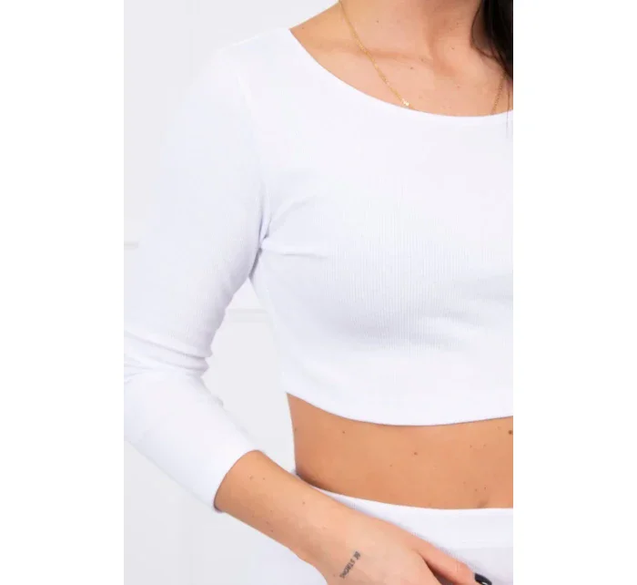 Souprava halenky a sukně v bílé barvě Souprava halenky a sukně v bílé barvě