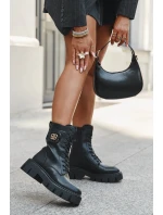 Zateplené workery dámské s ozdobou Černé model 21708949 - Boto Zateplené workery dámské s ozdobou Černé model 21708949 - Boto