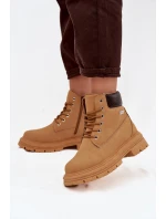 dámské trekové boty na zip Camel model 21714486 - Boto