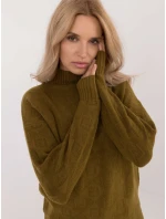 Jumper AT SW model 20503901 olivově zelený - FPrice