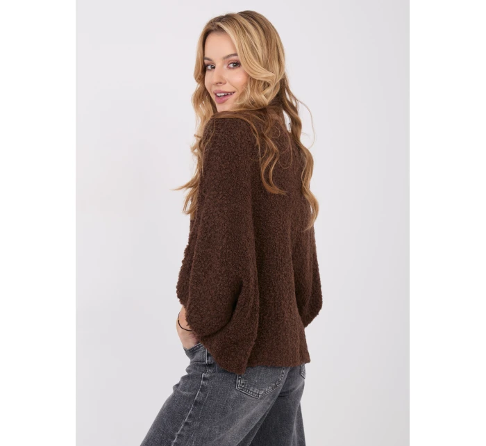 Sweter CH SW model 21782578 ciemny brązowy - FPrice