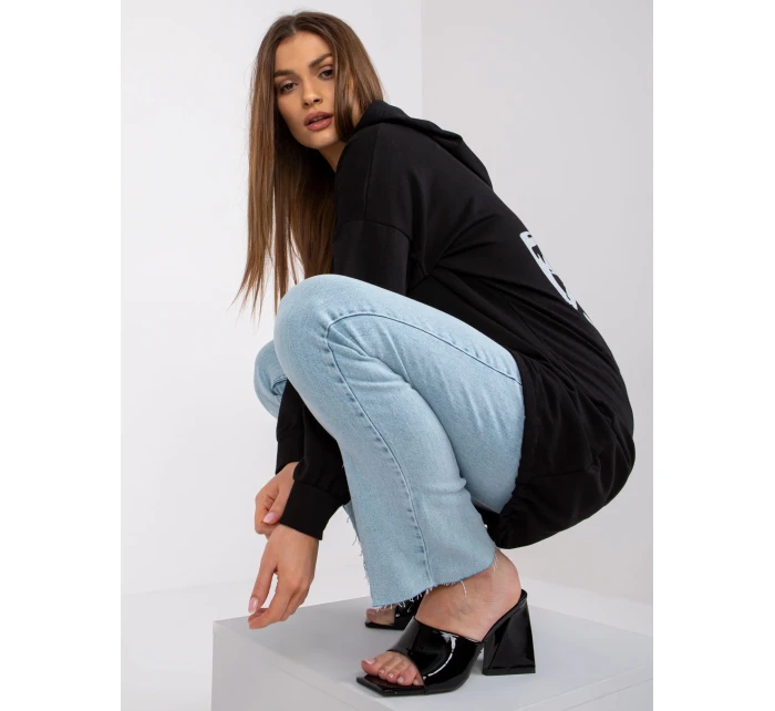 Dámská mikina-DHJ-BL-20136.37-černá