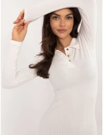 Šaty RV SK model 20619228 ecru - FPrice Šaty RV SK model 20619228 ecru - FPrice