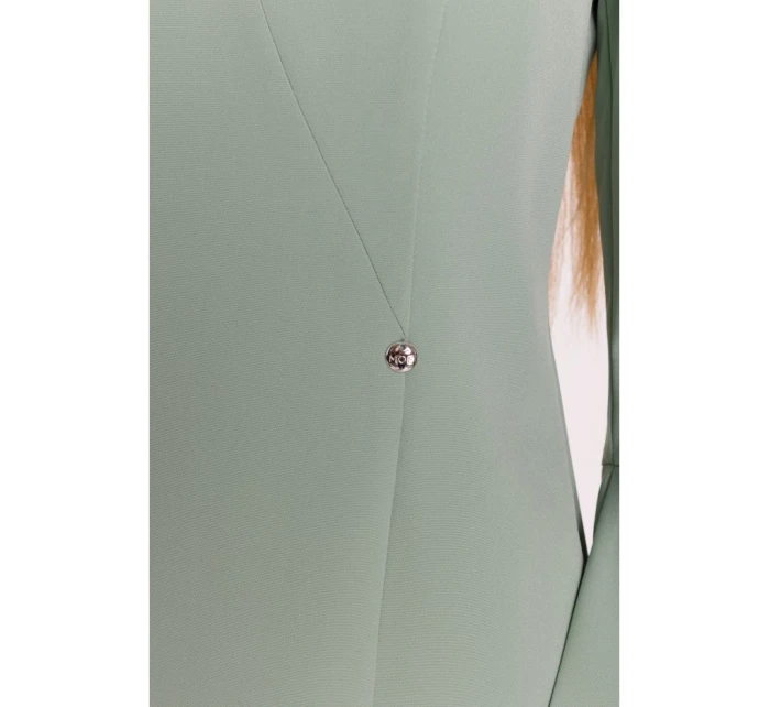 model 21296043 Šaty s širokými manžetami mátové - Moe model 21296043 Šaty s širokými manžetami mátové - Moe