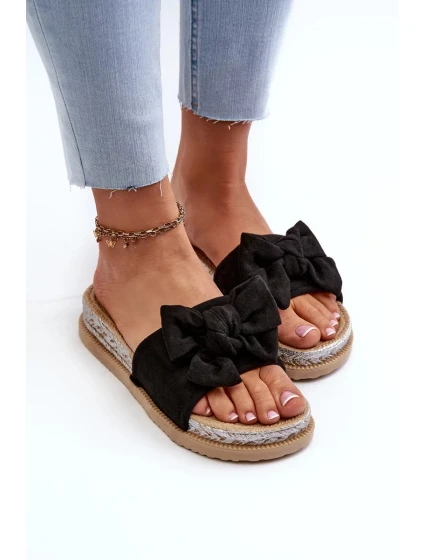 Dámské pantofle na platformě s černá model 20447966 - Kesi