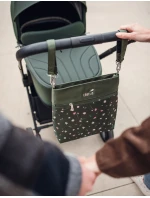 Dámská crossbody kabelka na kočárek Vuch Amma Flowers Green Dámská crossbody kabelka na kočárek Vuch Amma Flowers Green