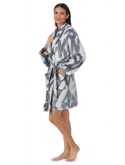 Dámský župan šedý model 18982903 - DKNY Dámský župan šedý model 18982903 - DKNY