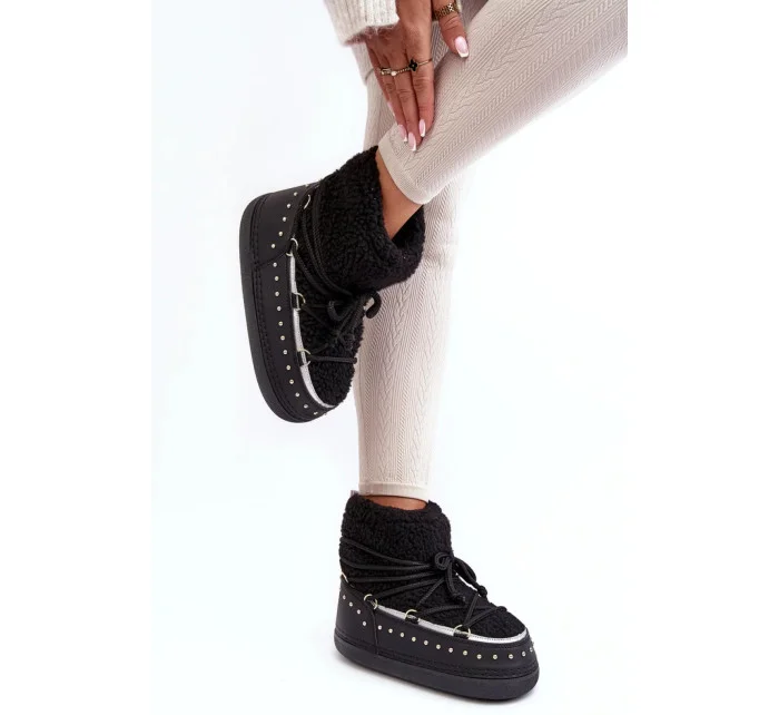 Dámské sněhule model 188648 Černá - SEASTAR