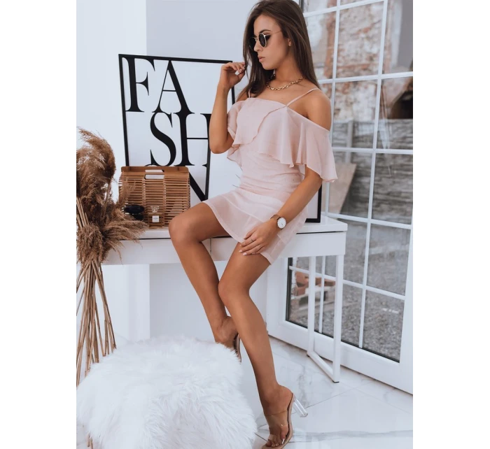 Šaty ALISS růžové FashionStreet EY1509