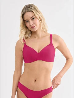 Podprsenka bez kostic ZERO Feel 2.0 THE UP TShirt Bra - Berry - SLOGGI