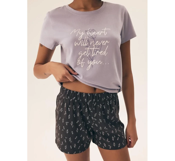 Dámské pyžamo kr/r S2XL model 20840191 - HENDERSON LADIES Dámské pyžamo kr/r S2XL model 20840191 - HENDERSON LADIES