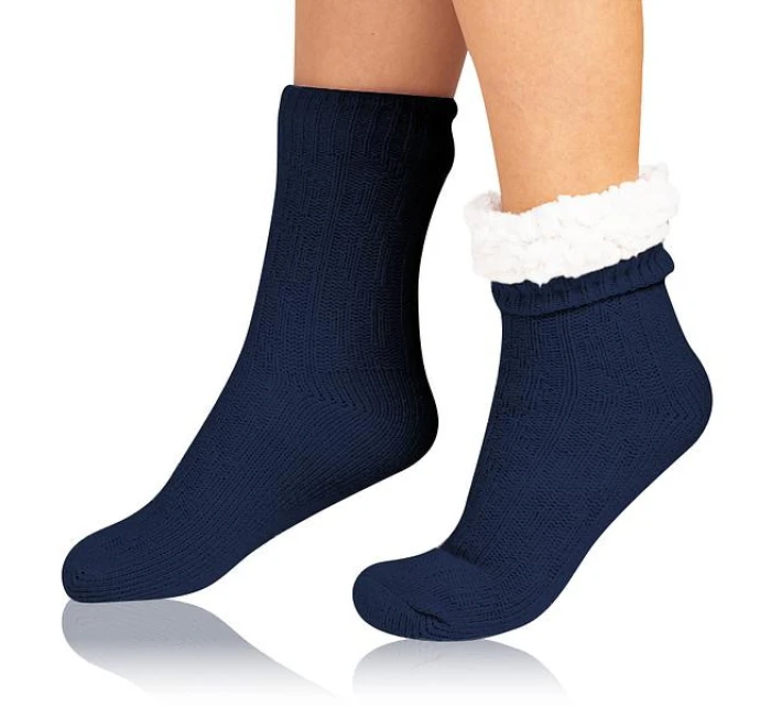 Extrémně teplé ponožky EXTRA WARM SOCKS - BELLINDA - tmavě modrá