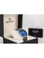 Pánské hodinky Giewont Chronograph Sapphire Black and Blue GW5630-A3