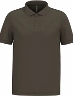 Kariban K 254 Pánské piqué polo 20.K254 dark khaki