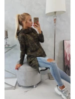 Mikina s dlouhými zády model 18745101 - K-Fashion
