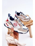 Dětská sportovní obuv Memory Foam System Big Star model 21609091 Bíle - Big Star Shoes Dětská sportovní obuv Memory Foam System Big Star model 21609091 Bíle - Big Star Shoes