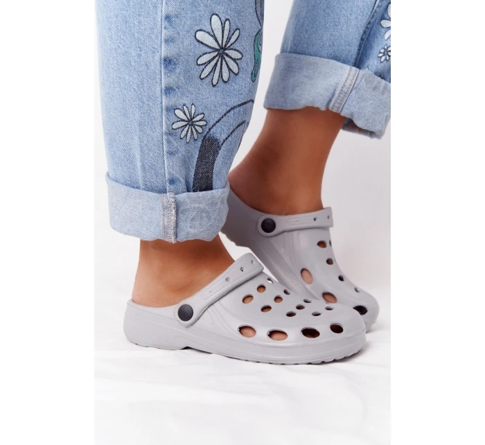 Dámské Nazouváky šedé Pěnové EVA