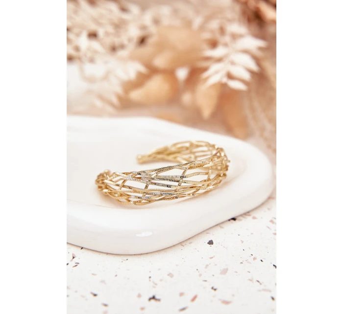 model 21776933 náramek ze chirurgické oceli zlatý - Boto model 21776933 náramek ze chirurgické oceli zlatý - Boto