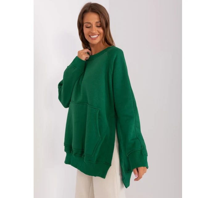 Bluza EM BL model 18975348 ciemny zielony - FPrice