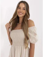 MI SK šaty A2561.89 béžové