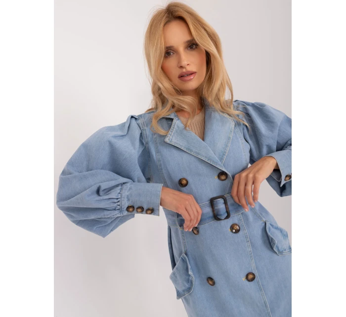 NM PL TR295 kabát.22 světle modrá