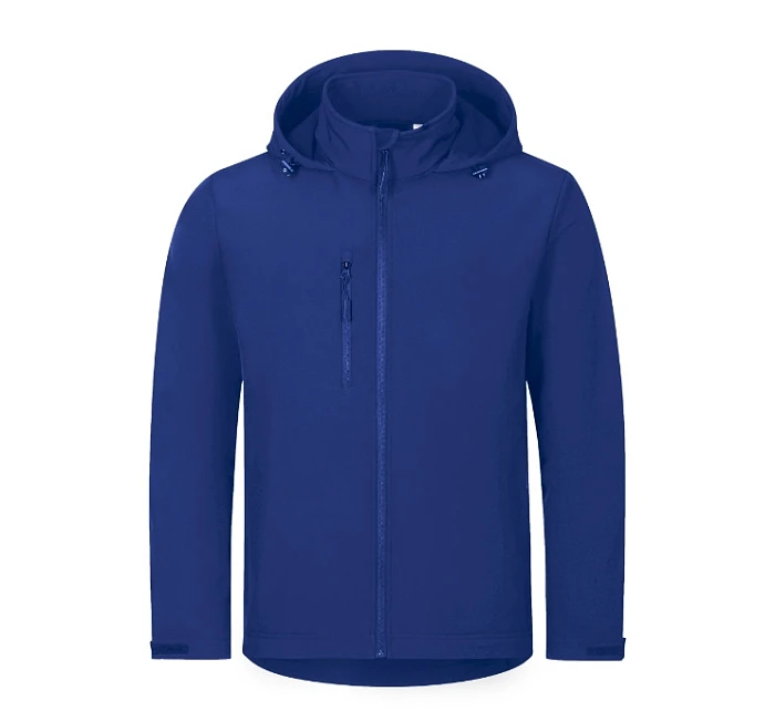 Trail softshellová bunda pánská královská modrá