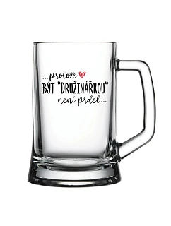 BÝT prdel pivní sklenice 0,5 l model 22145657 - Giftela