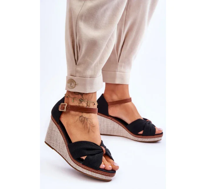 Bota na klínech model 179858 Step in style Bota na klínech model 179858 Step in style