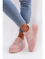 Sportovní boty na platformě model 224407 Step in style