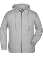 Daiber 8026 Pánská mikina s kapucí 02.8026 grey heather Daiber 8026 Pánská mikina s kapucí 02.8026 grey heather