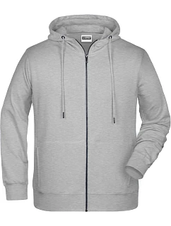 Daiber 8026 Pánská mikina s kapucí 02.8026 grey heather