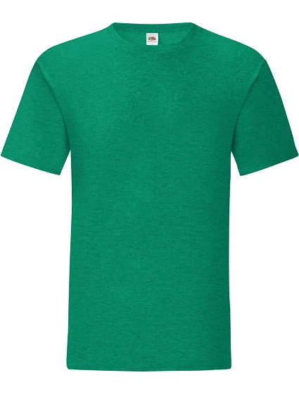 Fruit of the Loom Iconic 150 T Pánské tričko 16.1430 heather green