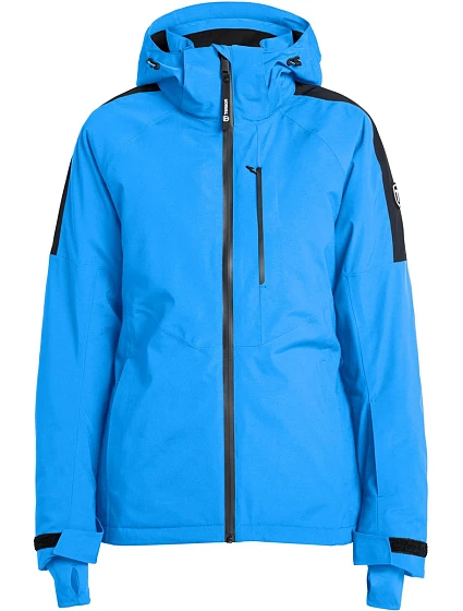 Tenson Core Ski Jacket Women Dámská lyžařská bunda s kapucí 84.7093 blue Tenson Core Ski Jacket Women Dámská lyžařská bunda s kapucí 84.7093 blue
