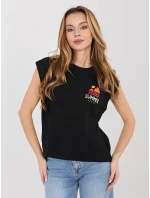 T shirt model 22027632 czarny - FPrice