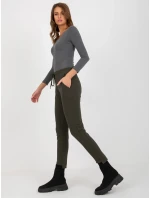 Tepláky RV DR 8380.25P khaki