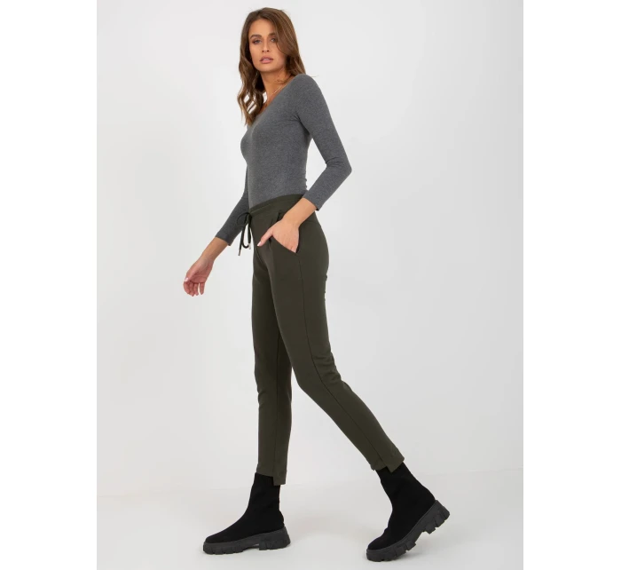 Tepláky RV DR 8380.25P khaki