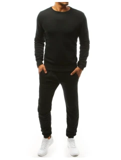 FashionStreet černá pánská tepláková souprava AX0377