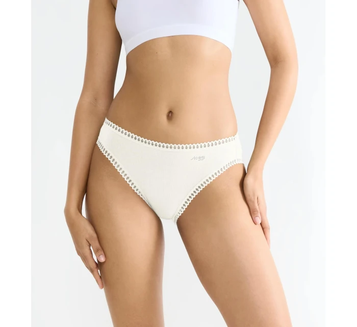 sloggi GO Crush High leg C3P - WHITE - SLOGGI WHITE - SLOGGI sloggi GO Crush High leg C3P - WHITE - SLOGGI WHITE - SLOGGI