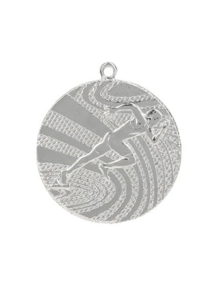 Stříbrná medaile - běh - ocelová medaile