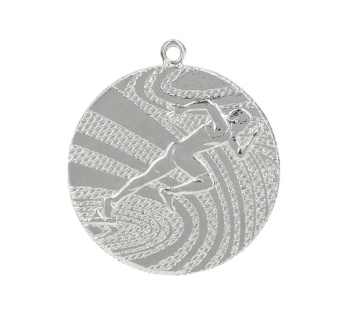 Stříbrná medaile - běh - ocelová medaile