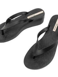 model 22116972 Fem dámské žabky pohodlné černé módní na platformě dámské - Ipanema