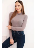 Dámská svetr z kašmíru s rolákem a dlouhým rukávem fango