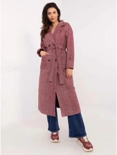 Kabát LK EN 509835.19 bordó