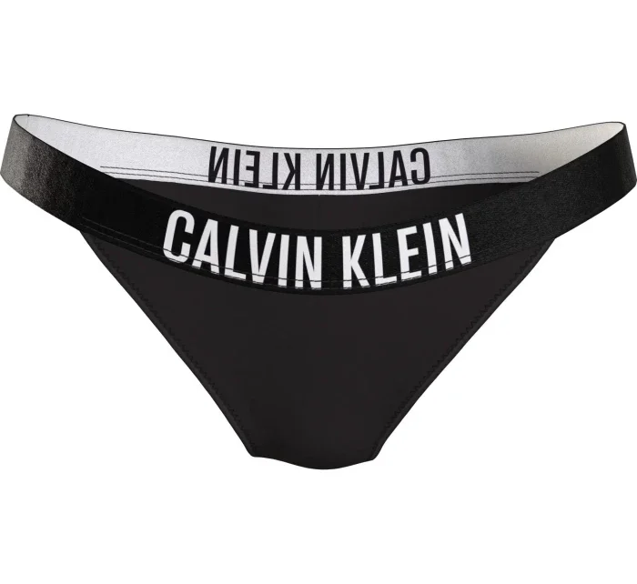 Dámské plavkové kalhotky KW0KW01984 BEH černé - Calvin Klein Dámské plavkové kalhotky KW0KW01984 BEH černé - Calvin Klein