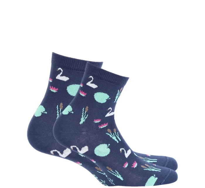 Dámské vzorované ponožky model 6354545 - Wola