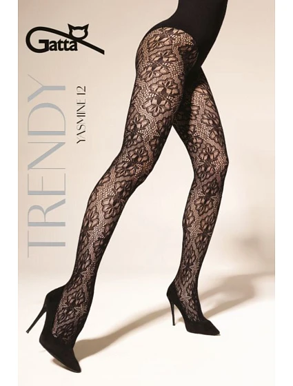 YASMINE – 12 PUNČOCHÁČŮ FISHNET
