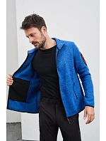 JN Pánská pletená fleecová bunda 02.0 royal model 22489570 - Daiber